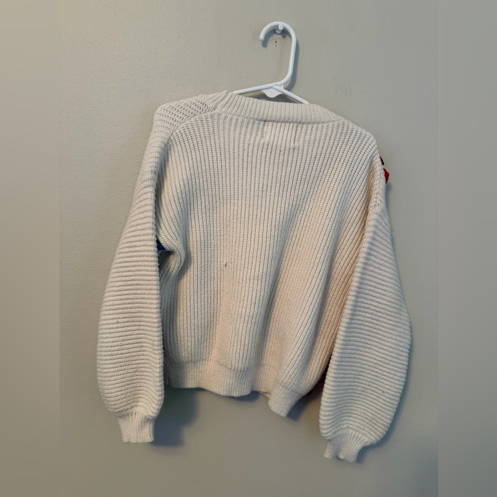 Hannah Banana Colorful Rainbow Knit Sweater - Picture 4 of 5